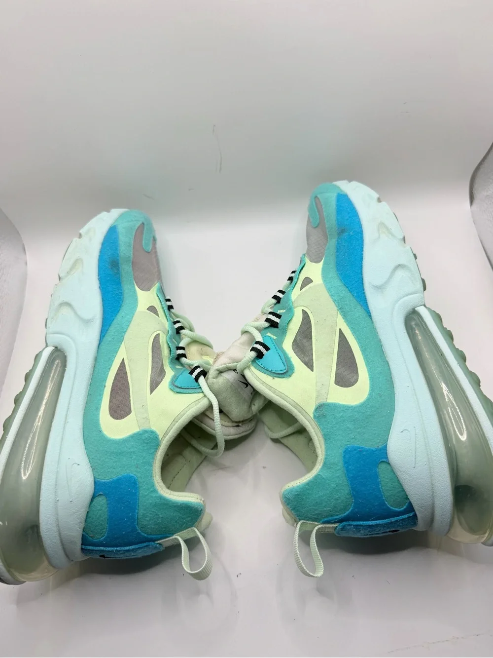 Nike Women's Pastel Teal & Mint Layered Sneakers